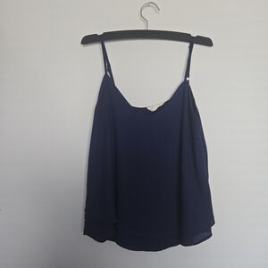 Women's Navy Blue Top